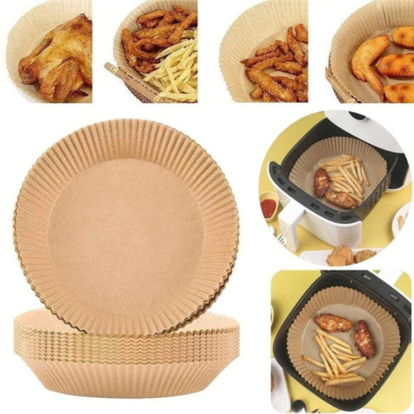 Kit 100 Papel Tapete Airfryer Antiaderente Descartavel 20cm 0