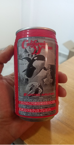 Antigua Lata Vacia De Coca Cola 350cm3 Japon En Chapa 0