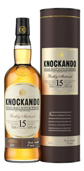 Whisky Knockando 15 Años 700cc - Oferta 0