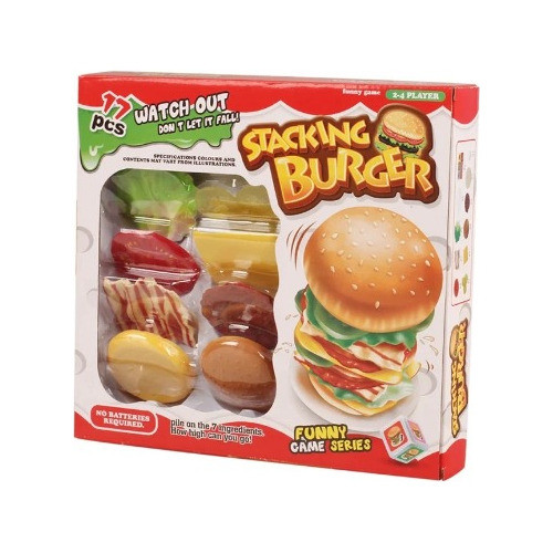 Juego Stacking Burger  Fábrica De Hamburguesas Comida Rápida 1