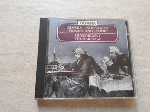 Korsakov Mussorgsky Mozart And Salieri Marriage Cd / Kktus 0