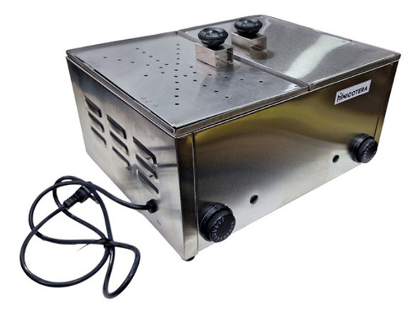 Panchera Eléctrica Doble Igna Calienta Pan | Ac, Inoxidable 0 Panchera Eléctrica Doble Igna Calienta Pan | Ac, Inoxidable 0