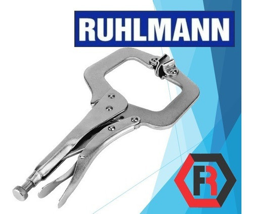 Pinza Perro Presion Atlas Tipo C Soldador 6 PuLG Ruhlmann 1