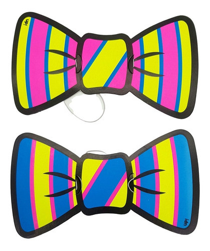 Moño Fluo X 30- (m2) -disfraz-día Del Niño-carioca-cotillón 1
