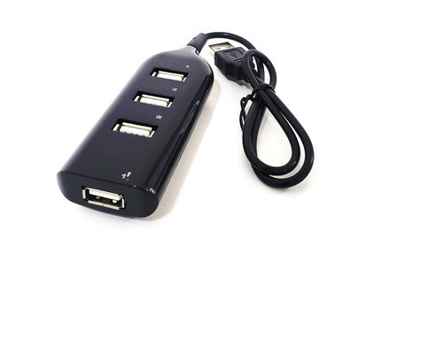 Regua Cabo Hub Usb 2.0 De 4 Portas Rápidas Extensão Usb Pc 1