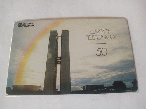 Cartão Orelhão Telefonico Congresso Nacional Brasília Df 0