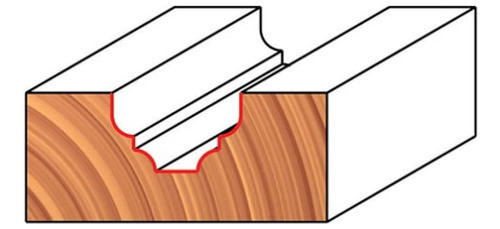 Freud 316 Radius Top Bearing Cove Y Perno De Ranura Para Cue 0
