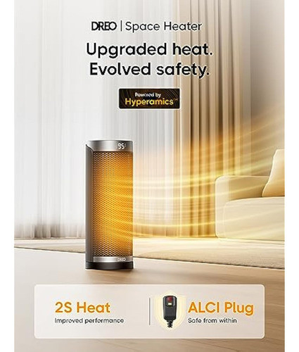Dreo Calentador De Espacio Para Baño E Interior, 1