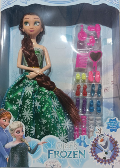 Muñecas Compatibles  De Elsa Y Anna Con Accesorios! 1