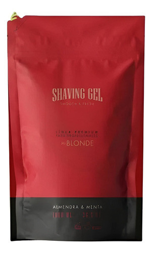 Gel De Afeitar Shaving Gel Premium Mr Blonde Refill 1000ml 0