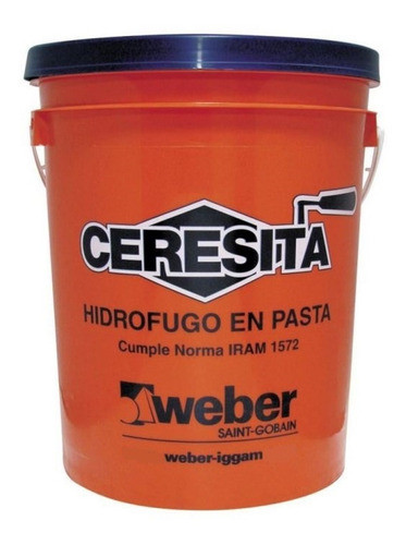 Hidrofugo Ceresita X 10 Kg - Weber Iggam 0