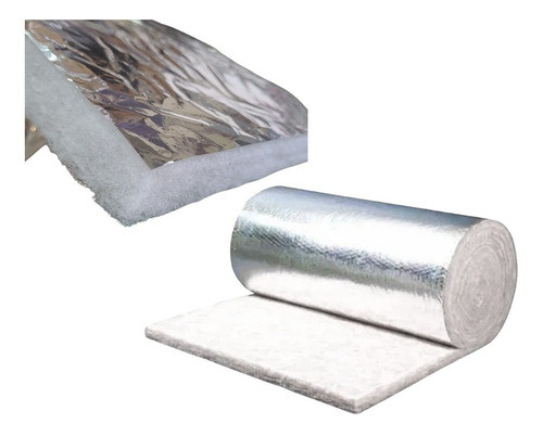 Aislante Ecológico - Lana Pet Aluminizada Térmica 0
