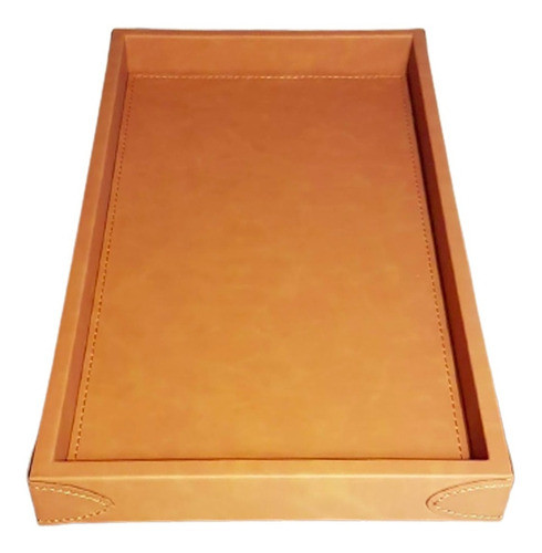 Bandeja Ecocuero Clásic Caramel25x40 Ideal Oficinas 1