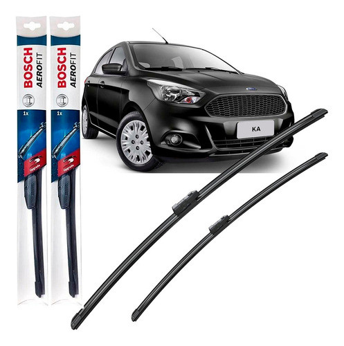 Juego Kit Escobillas Ford Ka 2016 2017 2018 2019 2022 Qkl 0