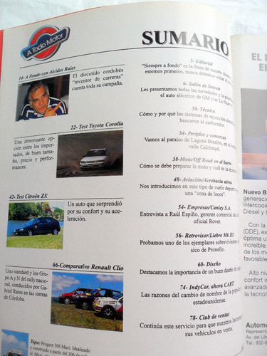 A Todo Motor 28 : Citroen Zx * Toyota Corolla * Renault Clio 1