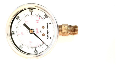 Manometro Nuova Fima 40 Bar 600 Psi .pression  Inox . 63 Mm 0