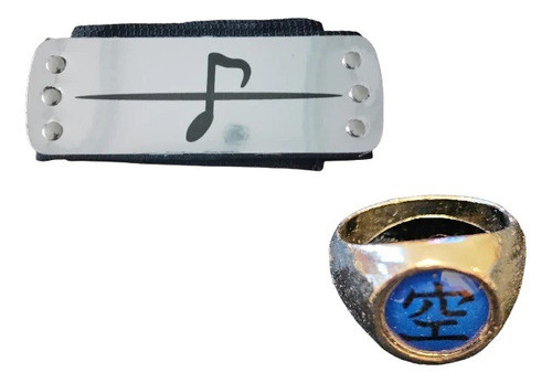 Naruto - Set Orochimaru # - Vincha Bandana + Anillo Akatsuki 0