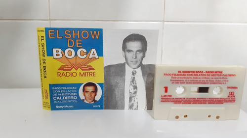 Cassette El Show De Boca Caldiero Radio Mitre Reliquia 1991 1
