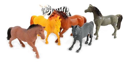 Granja Set De Animales Surtidas X 23 Goma Grandes Calidad St 1