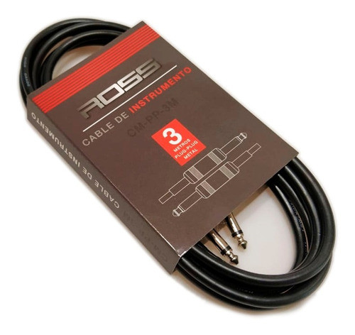 Cable Ross Plug 3 Metros - Ideal Instrumentos - Envíos 0