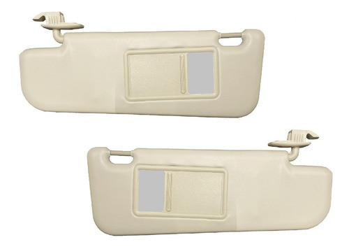 Quebra Sol Fiat 500 2012 2013 2014 2015 Cor Bege Par 1