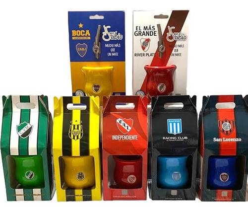 10 Mate Sabio Futbol - Envio Gratis 0