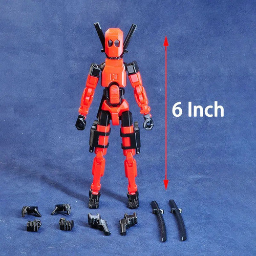 Figura De Acción Deadpool Articulado Dummy 13 De 16 Cm 1
