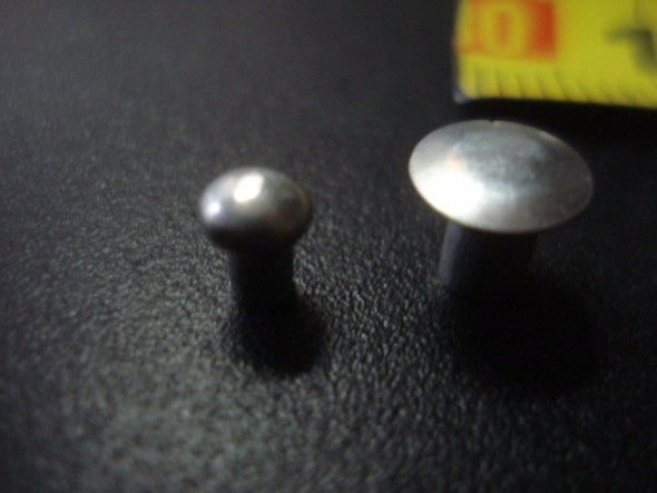 Remache De Aluminio Macizos 2 X 3 Mm 1