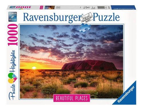 Puzzle Ayers Rock, Australia 1000 Piezas- Ravensburger 0