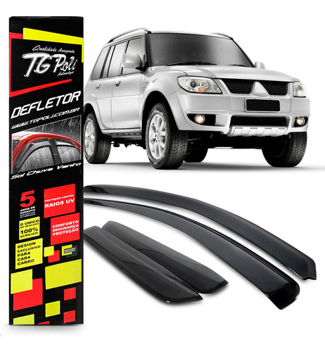 Calha De Chuva Mitsubishi Tr4 09 10 11 12 13 14 15 Tg Poli 0