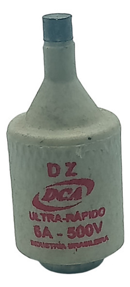 Fusível Ultra Rápido Dca Dz 6a 500v Kit 10 Peças 0