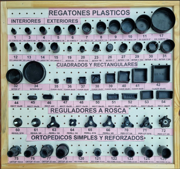 Regatones - Rectangulares  - 30x50-x15u. 1