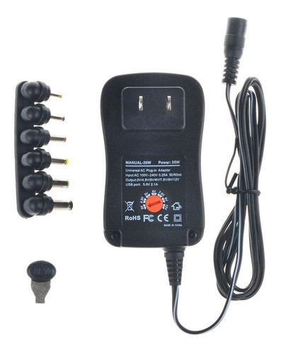 3v Genérico 30w 12v Electrónica Hogar Adaptador Fuente De Al 0