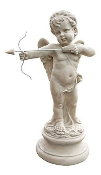 Diseño Toscano Cupidos Mensaje De Amor Estatua 0