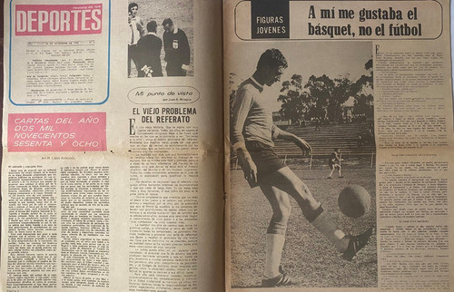 Revista De Los Deportes, Nº 9, 1968, Nacional Fútbol, Cr06 1