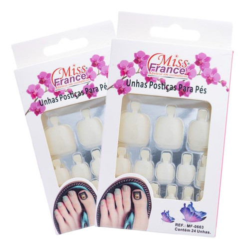 Unhas Posticas Para Pes Mf0663 - Unit Miss France 1