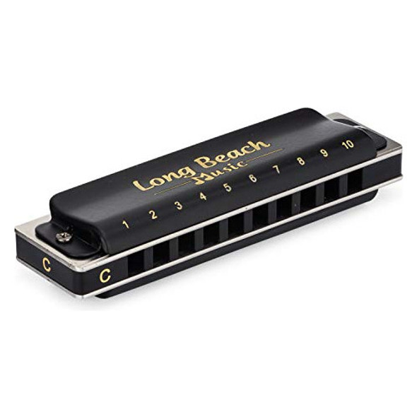 Armonica Blues Long Beach 10 Orificios 20 Tonos 1