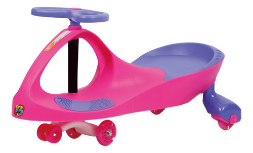Carrinho Rosa E Roxo Gira Gira Car Com Luz Gx-t405lrr Fenix 0