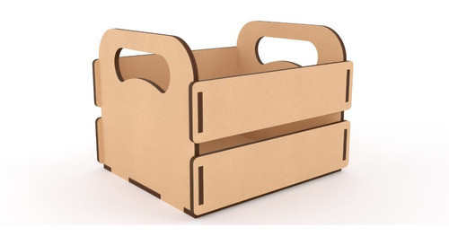 Pack X 10 Cajon Mdf Decorativo Mdf Artesanos Deco C/manija 0