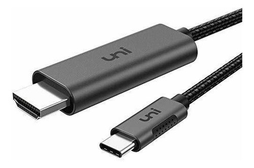 Cable Usb C A Hdmi 4k 60hz Compatible Con Thunderbolt 3 0