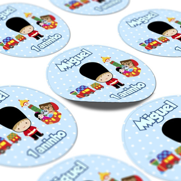 100 Adesivos Personalizados Brinquedos Lembrancinha 5x5 0