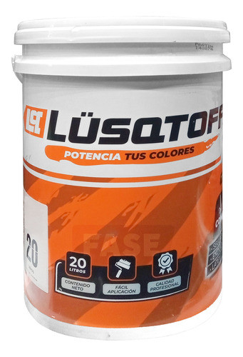 Enduido Plástico Interior Exterior Lusqtoff 20 Lts Balde 0