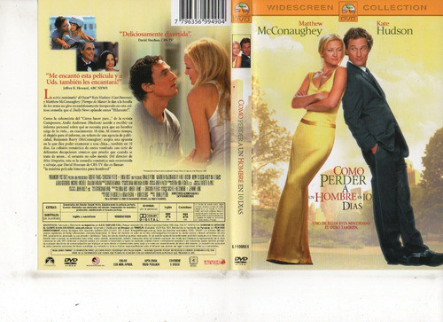 Cómo Perder A Un Hombre En 10 Días (2003) - Dvd Orig - Mcbmi 0