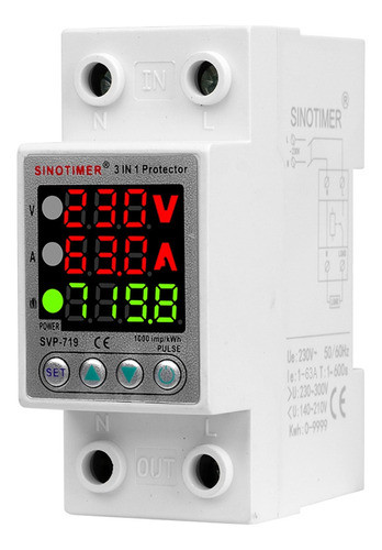 Sobretensão Inteligente Autocomposta Ajustável Svp-719 Pr 0