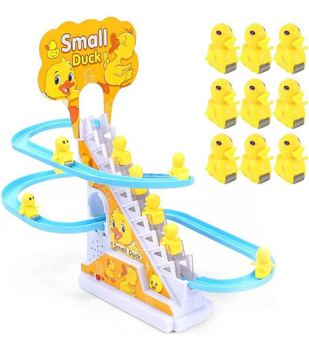 Brinquedo De Patinho Com Som E Luz Para Subir Escadas 0