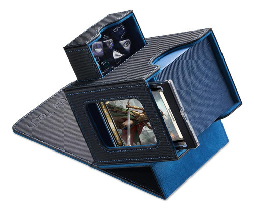 Caja De Madera Mtg, Capacidad Para 100 Cartas Doble Forro 0