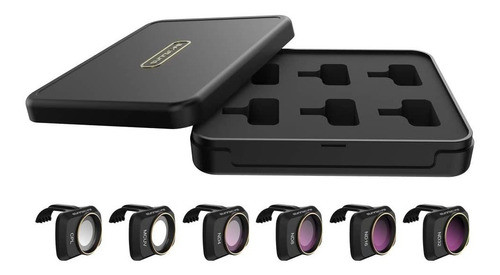6 Filtros Drone Dji Mini/2/se Nd  Polarizador Uv Nd4+8+16+32 0
