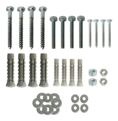 Kit Tornillos  Instalación Ménsula Aire Acondicionado X 2 0