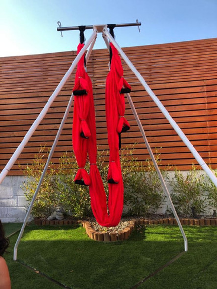 Columpio Hamaca Aero Yoga Pilates Tela Antidesgarro+anclajes 1
