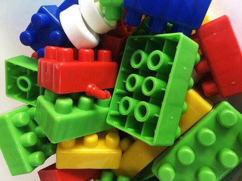 Bloques Con Ruedas 48 Piezas Didactico Divertidisimo ! 1